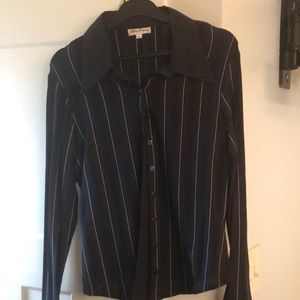 Black tuxedo shirt